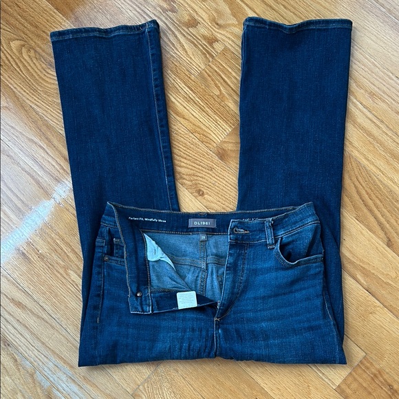 DL1961 Blue Ankle Cropped Jeans Premium Fit - Picture 1 of 1